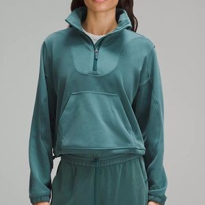 Lululemon Softstreme Ribbed Half Zip
